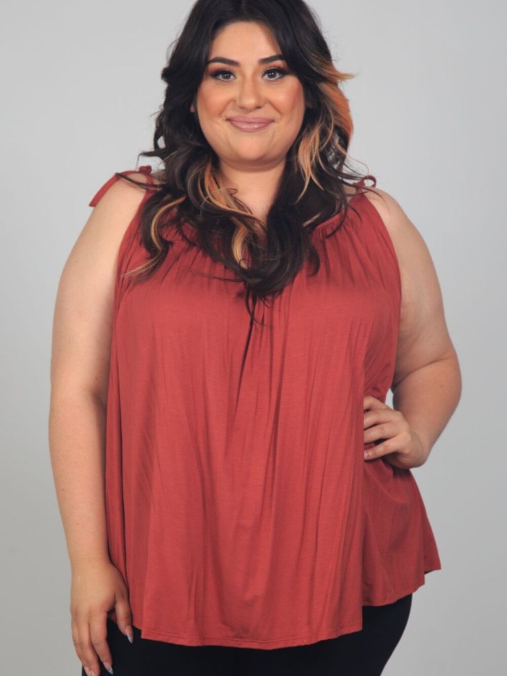 Plus size tunic camisole 5X